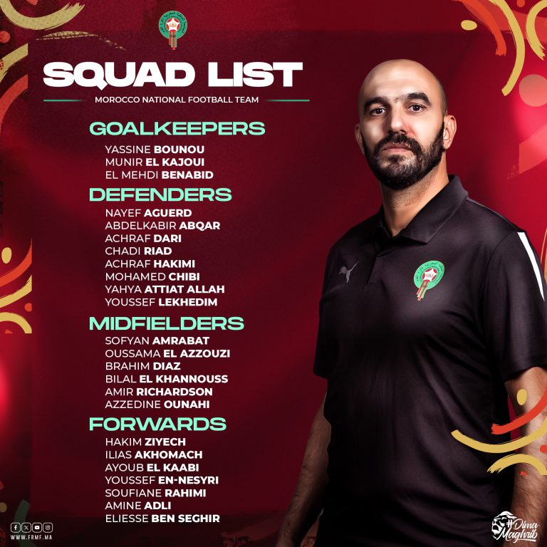 Brahim Diaz dans la liste des 24 joueurs retenus par Walid Regragui…