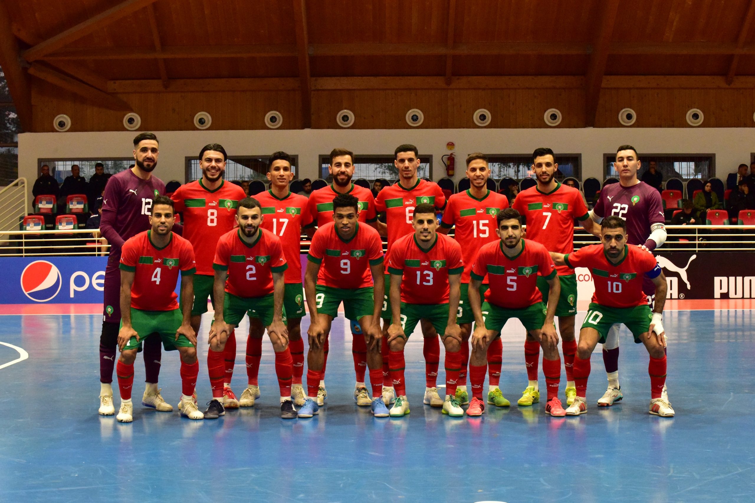 Futsal/ Phase préparatoire à la CAN 2024: Le Maroc surclasse l’Irak Futsal/…