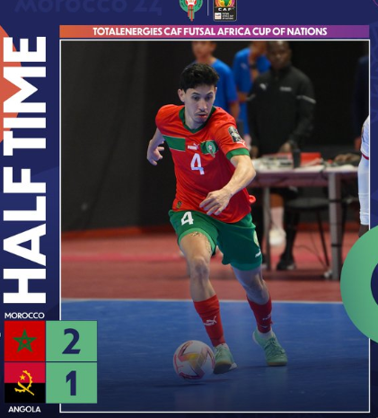 Le Futsal CAN Rabat 24 / Les Lions écrasent les Palancas Negras