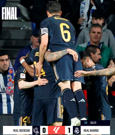 Le Real Madrid remporte la première victoire du programme d’ouverture.