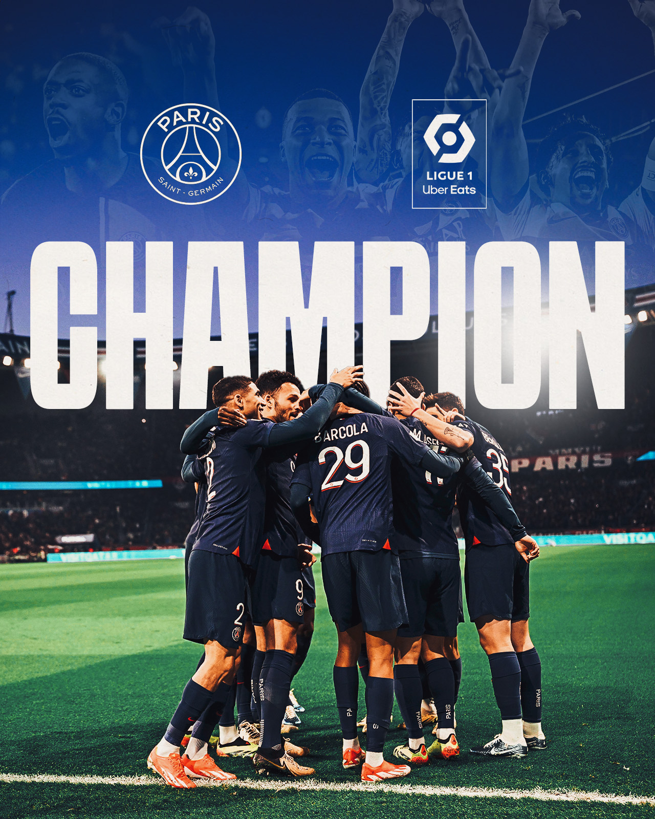 Le PSG sacré champion 2024 ce dimanche sans jouer !