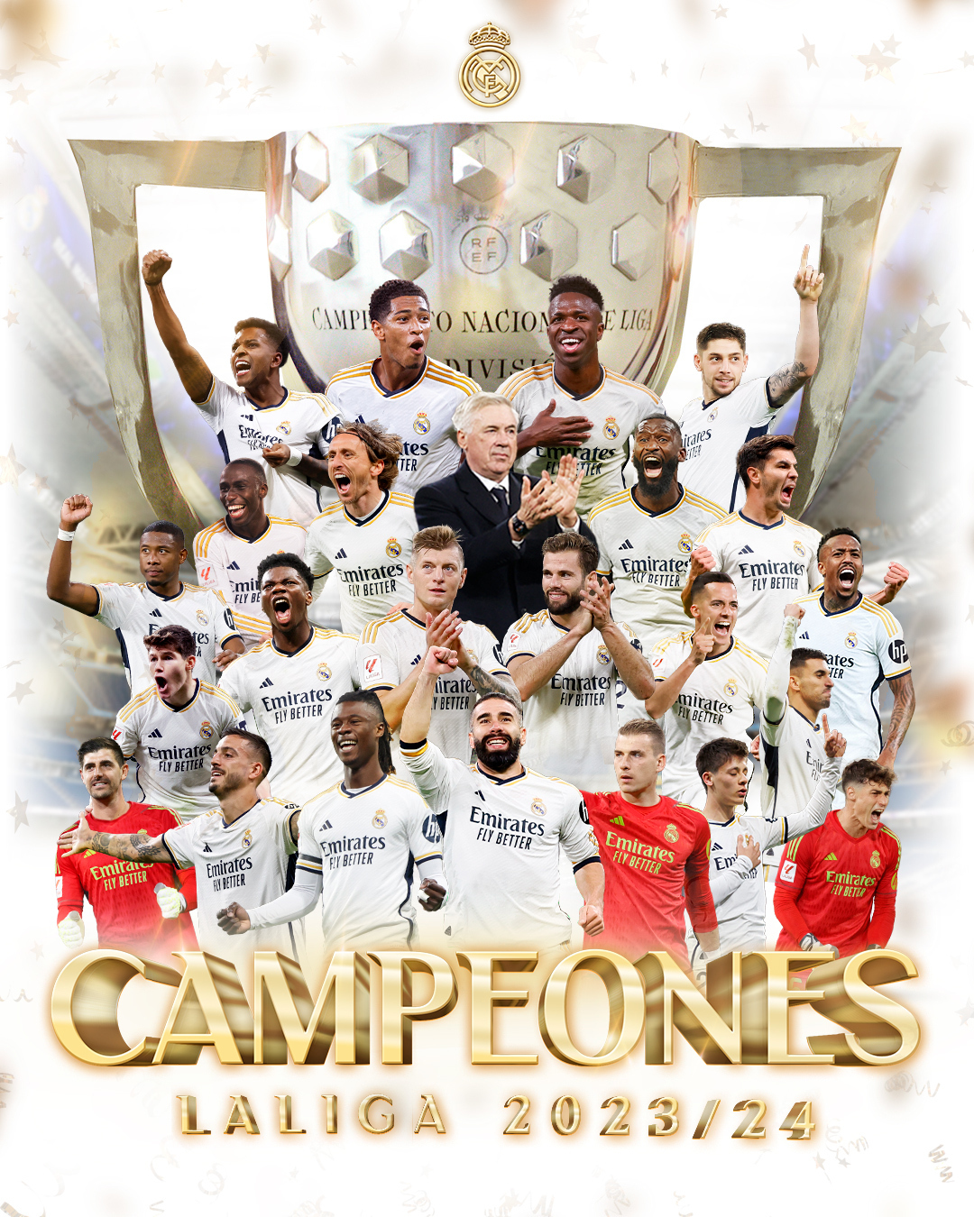 Le Real sacré champion officiel 2023-2024